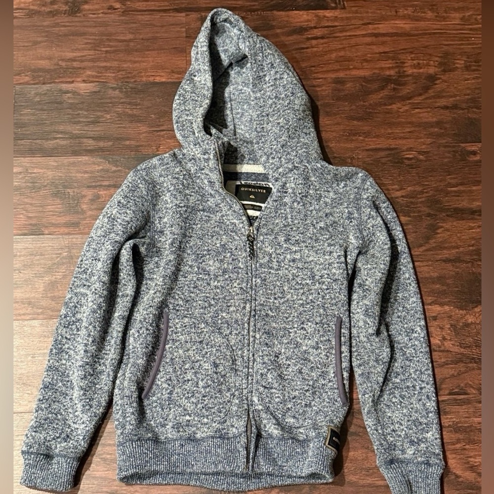 Quiksilver Full-Zip Hooded Sweater Jacket